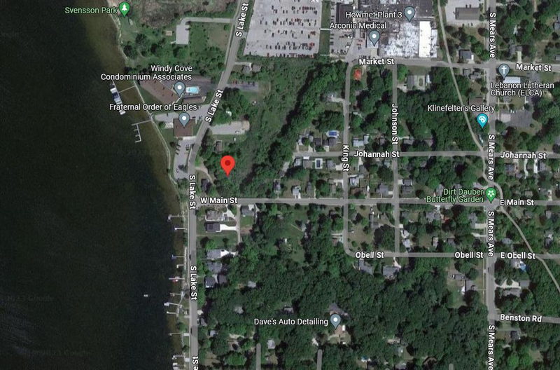 White Lake Villa Resort - Aerial Map (newer photo)